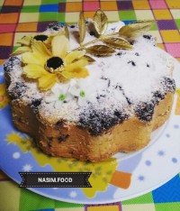 کیک ابر و باد بدون فر