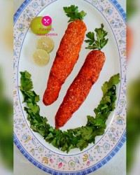 دلمه هویج سوخاری