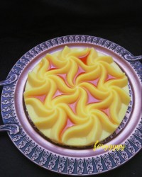 کرم کارامل با پودر کسترد