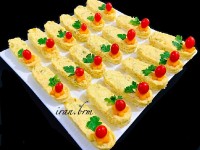 فینگر فود با سالاد الویه