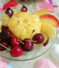 دسر هلو سکوت بانو