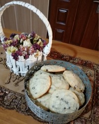 کلوچه کشمشی دارچینی