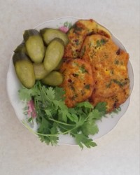 کوکو با زرشک وجعفری