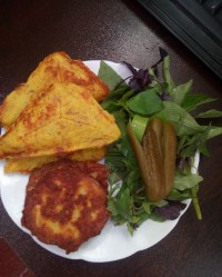 کوکومرغ و سیب زمینی