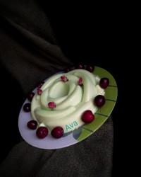 دسر طالبی با بستنی
