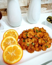 خوراک میگو