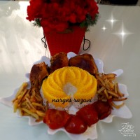 مرغ خشک سرخه