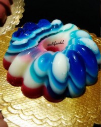 ژله بستنی آبرنگی