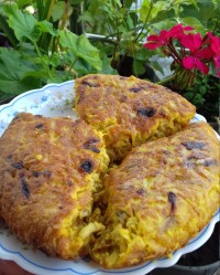 بادکوبه یا کوکوی مرغ غذا ی محبوب گیلانی