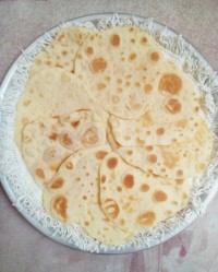 نان خانگی تابه ای