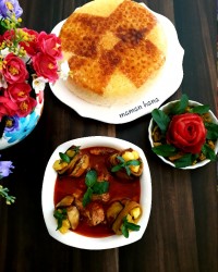 مسما بادمجان با گوشت