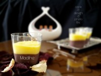 مشکوفی زعفرانی و کاکائویی