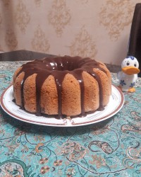 کیک اسفنجی ۳تخم مرغی