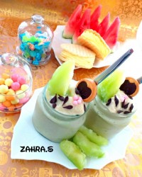 شیک خوشمزه طالبی