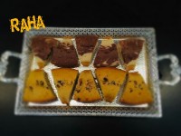 کیک ماست دورنگ