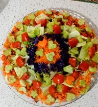 تزیین سالادم