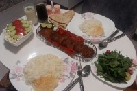 شام ساده منو همسرجانم❤