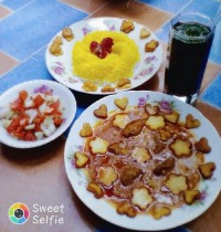 بفرمایید قیمه دستپخت مامان جونم