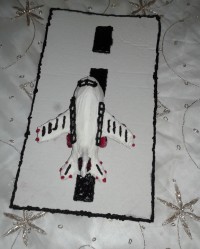 کیک شکلات هواپیما