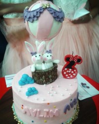 کیک دخترهای دوقلو