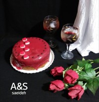 کیک آلبالویی شکلاتی