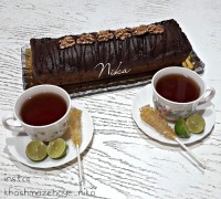 کیک موز و شکلات