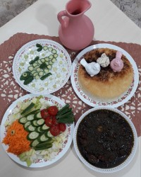 شام امشبمون قورمه سبزی چرب وچیلیییی باتم ماهی؟؟