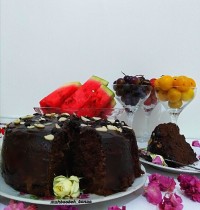 کیک شکلاتی موزی