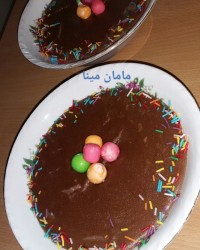 فرنی شکلاتی