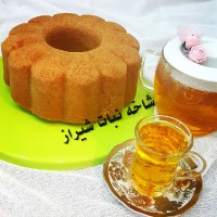 کیک عصرانه دمنوش زعفران...