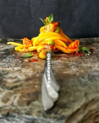 ماکارونی با سس کرمی