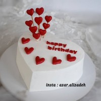 کیک قلبی