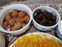 خوراک داوود پاشا و کوفته ریزه