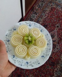 ژله بستنی رولی