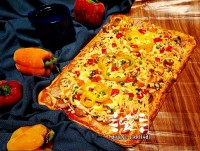 پیتزا با خمیر ده دقیقه ای
