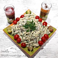 پاستای لیمویی با مرغ