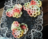 نان پنجره ای سه رنگ