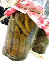 خیار شور خونگی (سه روزه)