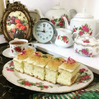 کیک با رویه نارگیل