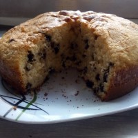 کیک شکلات چیپسی