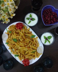 پاستا با عطرریحون
