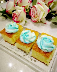 کیک ساده نارگیلی