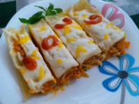 لازانیای بوقلمون