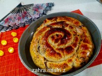 نان شکلاتی دورنگ