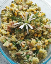 سالاد تن ماهی