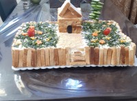 کیک مرغ،،،امیدوارم خوشتون بیاد و لایک کنید