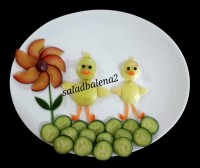 تزیین میوه کودک