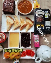 تست سرخ شده با تخم مرغ