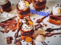 دسر شکلات کاراملى
