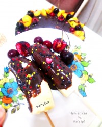 موز شکلاتی